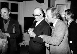 Gaston Bertrand et Sere Goyens de Heusch en 1984